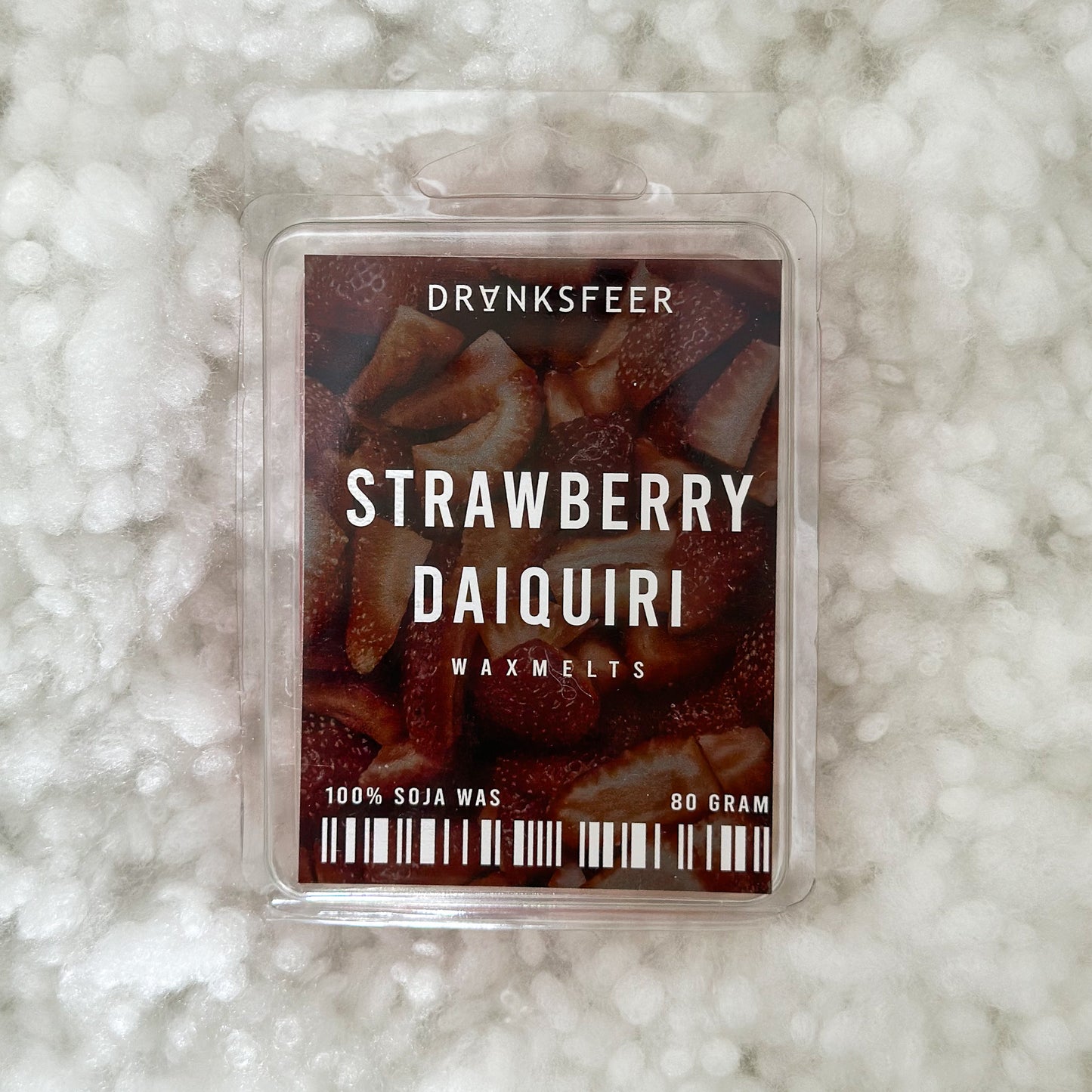 Strawberry Daiquiri waxmelts, cocktail waxmelts, aardbei geur, sojawas waxmelts, zomerse geur in huis.