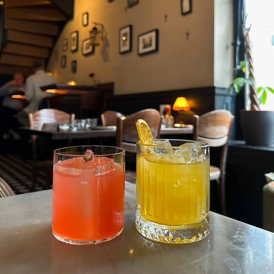 Restaurant Oniria in Schiedam met cocktails en spaanse gerechten.